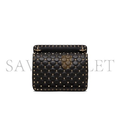 VALENTINO GARAVANI ROCKSTUD SPIKE MEDIUM SHOULDER BAG (23*16*10cm) VALENTINO GARAVANI ROCKSTUD SPIKE MEDIUM SHOULDER BAG (23*16*10cm)